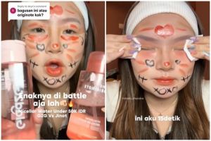 Battle micellar water The Originote & Glad2Glow harga Rp 50 ribuan, mana lebih ampuh bersihkan makeup?