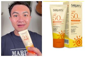 Punya formula ringan dan minim white cast, ini review Sariayu Sunscreen Serum SPF 50 PA +++