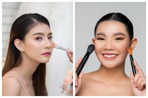 Riasan jadi berkilau tapi tetap flawless, ini trik bikin glowy blush cuma pakai 2 produk