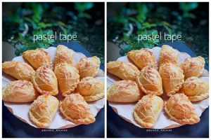 Resep pastel isi tape, luarnya super garing tapi dalamnya lembut