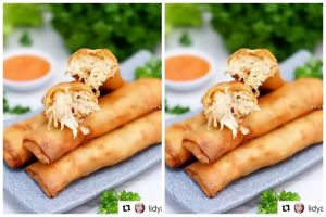 Cara membuat lumpia isi bengkuang, garing di luar dan lembut di dalam