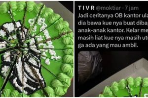 Viral cerita OB beri kue ultah ke kantor tak ada yang mau ambil, ternyata begini faktanya
