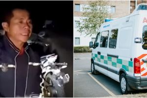 Keluarga tak punya uang buat bayar bensin, sopir ambulans ini tega turunkan jenazah bayi di SPBU