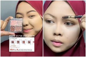 Cuma modal di bawah Rp 100 ribu, hasil riasan cewek ini bak pakai produk high-end