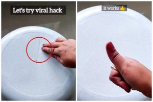 Trik perbaiki kursi plastik pecah cuma andalkan 1 bahan dapur, langsung utuh dalam waktu 10 menit