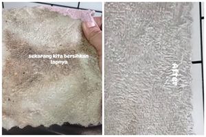 Tak direndam detergen, cara cuci lap kompor berminyak dan bau ini bikin kesat lagi pakai 3 bahan dapur