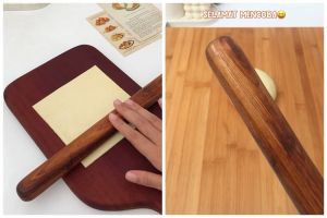 Cara cuci rolling pin kayu agar tak berjamur, auto kinclong tanpa digosok sabun
