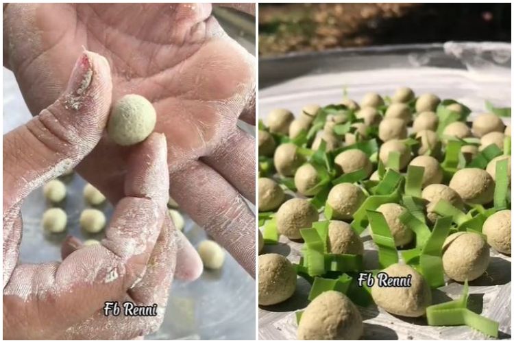 Trik bikin wajah mulus bebas jerawat pakai bedak dingin khas Dayak, cuma andalkan daun kokang &amp;amp; beras