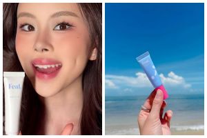 Finishing-nya glossy dan tampak plumpy, ini review Feal The Peptide Pillow Lip Treatment