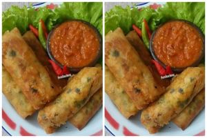Resep lumpia isi tahu udang, enak dan renyah maksimal