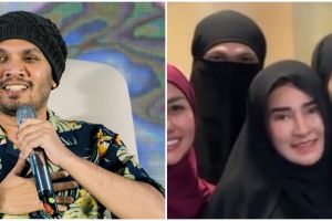 Heboh diduga Wanda Hara bercadar saat ikut kajian Ustaz Hanan Attaki, begini klarifikasi panitia acara