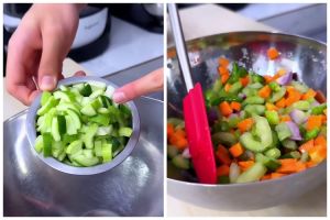 Trik agar acar timun tak mudah lembek dan tetap garing saat disimpan, rahasianya ada di 1 bumbu ini