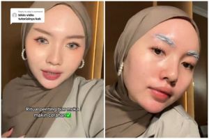 Beauty hack semir rambut alis ini bikin wajah tampak lebih cerah, ini tutorialnya