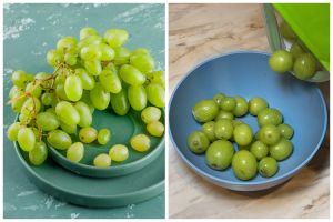 Tak perlu dipetik satu-satu, ini trik pisahkan buah anggur dari tangkainya dalam 5 detik