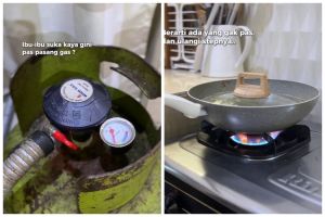Bukan diselipi sandal karet, begini trik atasi tabung gas berdesis dan bocor pakai 1 barang bekas