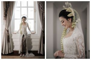 8 Potret detail makeup glam Susan Sameh dari akad hingga resepsi, manglingi pakai riasan adat Jawa