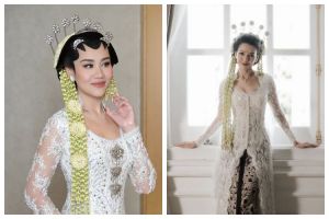 Sama-sama pakai adat Jawa ketika akad, 7 adu gaya makeup Aaliyah Massaid dan Susan Sameh saat menikah