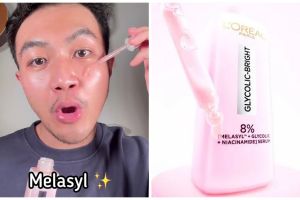Hilangkan noda hitam membandel, ini review Loreal Glycolic Melasyl Bright Instant Glowing Face Serum