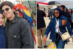 Terlalu fokus main HP, momen Atta Halilintar salah gandeng tangan Nagita Slavina ini bikin ngakak