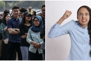 [KUIS] Caramu tanggapi emak-emak serobot antrian ungkap seberapa kalem kamu di mata doi