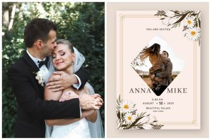 [KUIS] Pilih desain undangan nikah yang paling nyentrik, kuis ini akan ungkap makeup wedding buat kamu