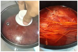 Biasa dimakan langsung, aksi warganet rebus mi lidi ini di luar nalar, tapi hasilnya bikin senyum puas