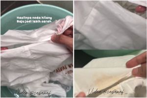 Tanpa pewangi, ini cara menghilangkan bau ketiak pada pakaian andalkan 2 bahan dapur