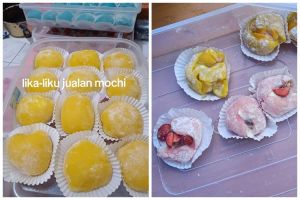 Momen apes wanita jual mochi tapi malah pecah dan meledak, ternyata ini penyebabnya