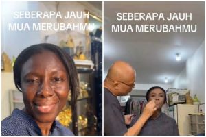 Gadis Afrika berkulit gelap dirias jadi pengantin Sunda ini hasilnya manglingi tanpa dibikin putih