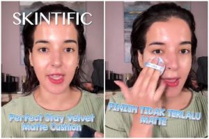Tasya Farasya approved, ini review Skintific Stay Velvet Matte Cushion yang dibanderol Rp 180 ribuan