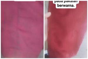 Pakai 3 bahan dapur, trik menghilangkan noda luntur di baju berwarna ini aman nggak bikin pudar
