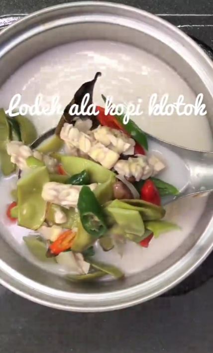 5 Resep sayur lodeh ala Kopi Klotok, lezat, gurih, dan mudah dibuat