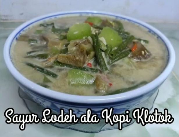 5 Resep sayur lodeh ala Kopi Klotok, lezat, gurih, dan mudah dibuat
