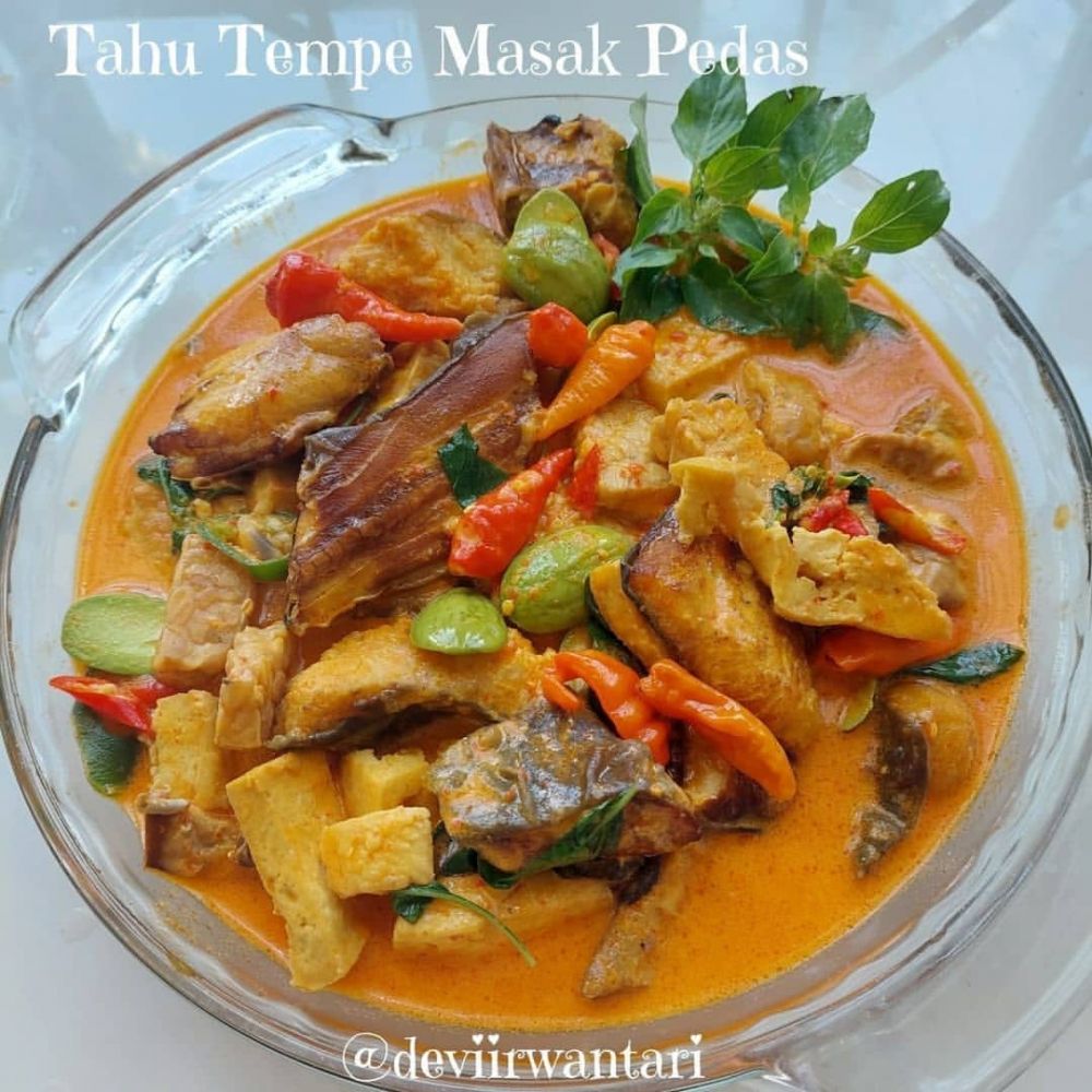 11 Resep tempe kuah pedas, gurih, simpel, dan menggugah selera