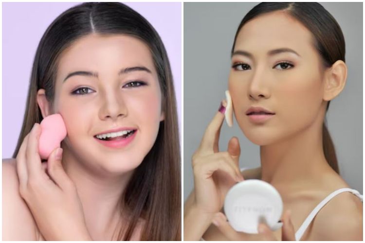 Jangan asal, ini beda cara penggunaan beauty blender & puff makeup yang berpengaruh pada finish riasan