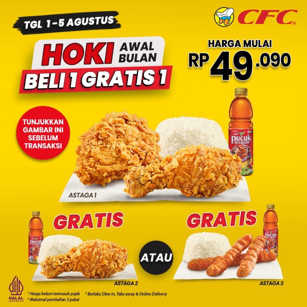 Banyak diskon kemerdekaan, ini 13 promo makanan dan minuman selama Agustus 2024