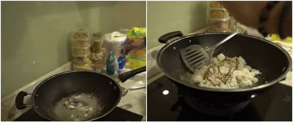 Cara Andre Taulany masak nasi goreng ini praktis dan sedap meski minim bumbu, cocok buat pemula