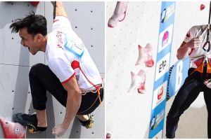 Kalahkan wakil China Wu Peng, Veddriq Leonardo berhasil raih emas pertama Olimpiade Paris 2024