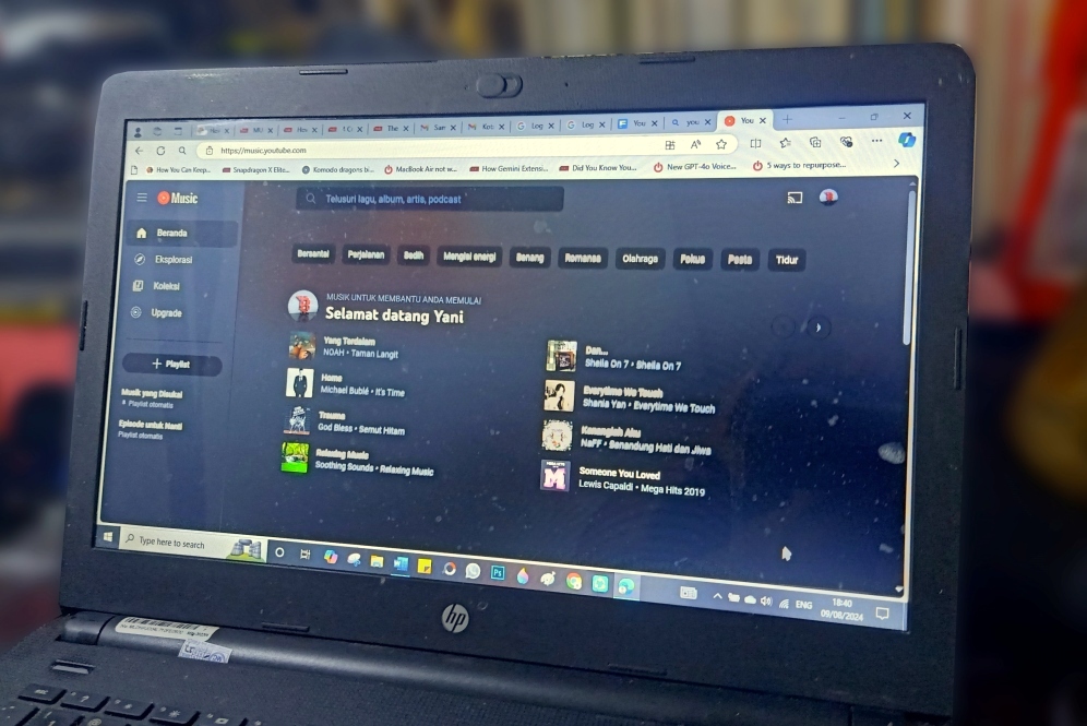 Cara menginstal dan menghapus YouTube Music di PC dari browser