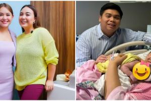 Momen Amanda Manopo temani sang kakak lahiran anak pertama, histeris saat dengar tangisan bayi