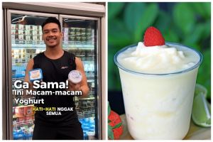 Terlihat sama padahal tidak, pria ini bagikan perbedaan yogurt, greek yogurt, dan greek yogurt style