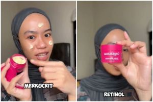 Teksturnya mirip krim merkuri, review pelembap retinol Glad2Glow mampu cerahkan wajah dalam 20 hari