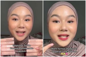 Tasya Farasya & Nagita approved, review Hanasui Mattedorable Lipstick harga Rp30 ribu bisa awet 16 jam
