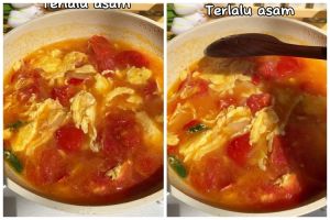 Cukup tambah 1 jenis sayur, ini trik mengatasi masakan yang terlalu asam agar rasanya seimbang
