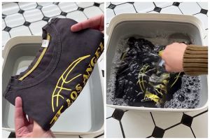 Cukup tambah 1 bahan dapur, ini trik mengatasi baju hitam telanjur kusam agar warnanya cerah lagi