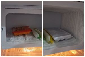 Curhat pedagang freezer jebol bukan karena benda tajam, bujet servisnya bikin geleng kepala