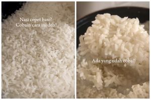 Pakai 2 bahan dapur, ini trik menanak nasi agar tak cepat basi dan menguning tanpa mengubah rasa