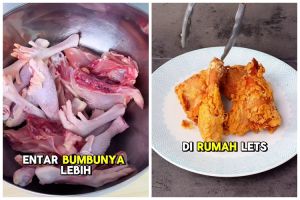Tak perlu tepung terigu, ini trik bikin ayam goreng renyah dan lebih wangi tanpa diungkep dulu