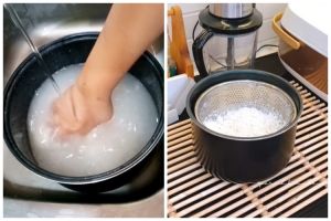 Tak cuma pakai air, cara mencuci beras pakai tambahan 1 bahan dapur ini bikin kotoran auto hilang