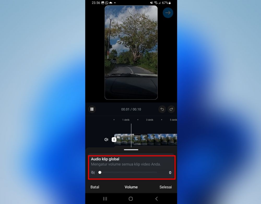 Cara mengstronghapus audio/strong saat memposting video ke strongInstagram/strong